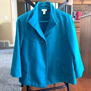 Chicos Coat - half sleeve